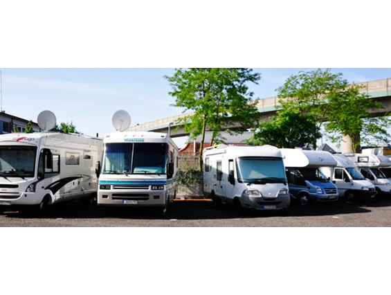 Motorhome parking space