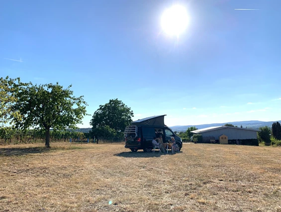 Motorhome parking space