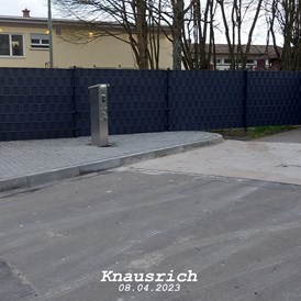 Wohnmobilstellplatz: Entsorgung (Chemie-WC + Grauwasser) - WohnmobilPark Grünberg