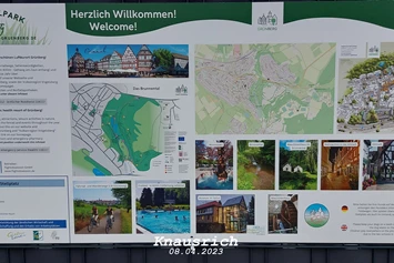 Wohnmobilstellplatz: Info-Plakat - WohnmobilPark Grünberg