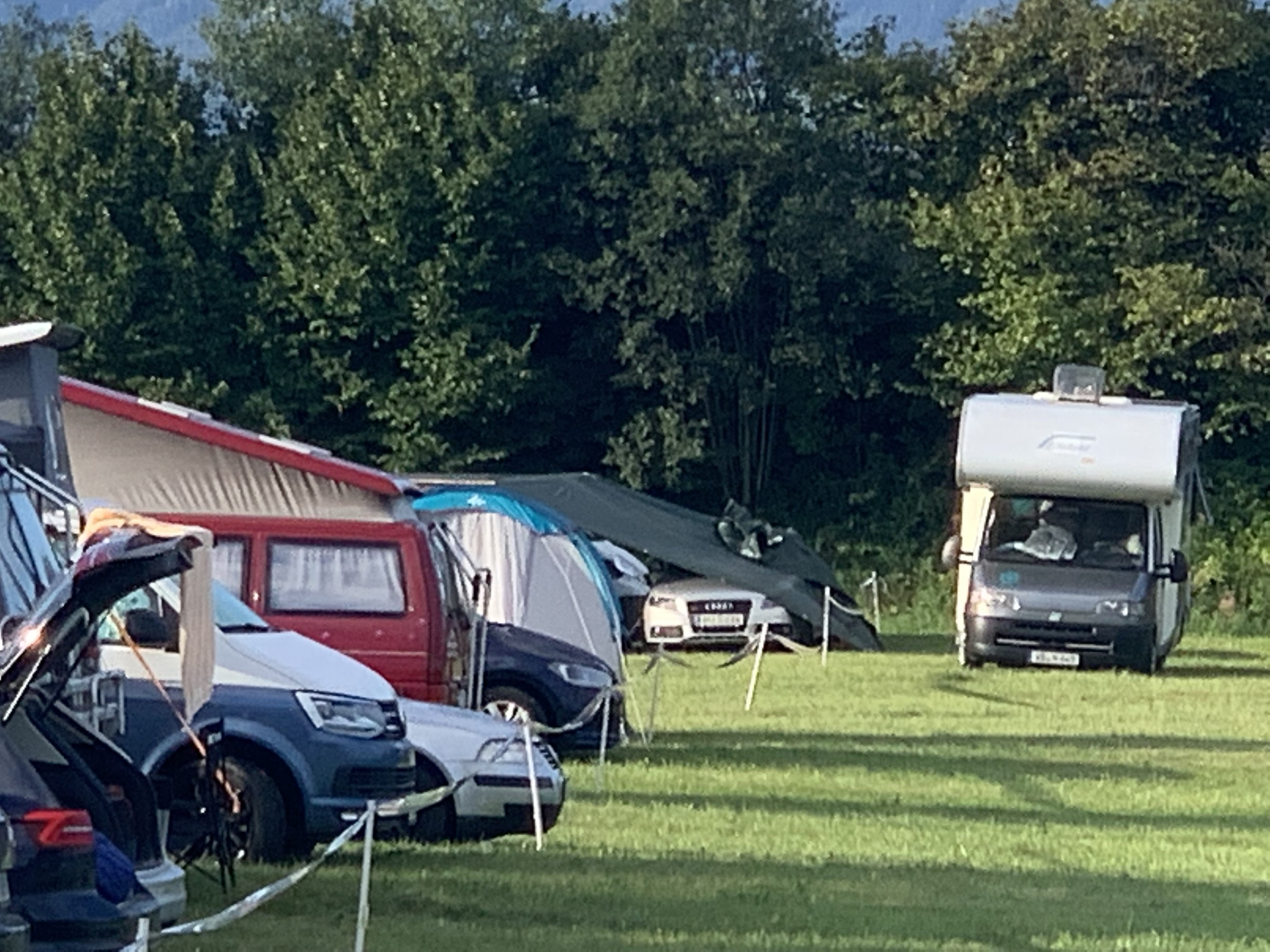 Wohnmobilstellplatz: Viel Platz am Schitterhof Camping WEISS - Schitterhof CAMPING WEISS am RedBull Ring