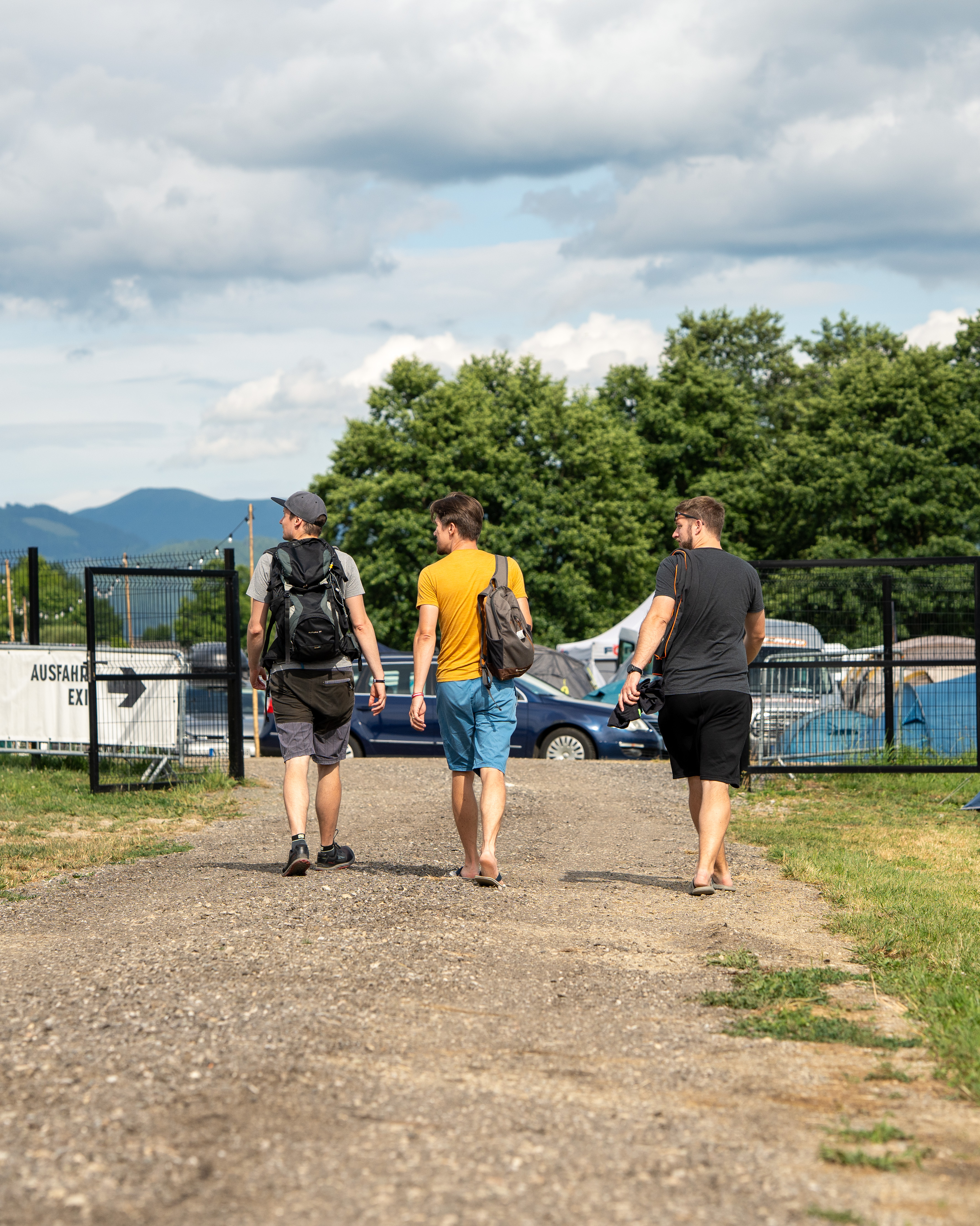 Wohnmobilstellplatz: Befestigte Wege am Campinggelände. - Schitterhof CAMPING WEISS am RedBull Ring - Infrastruktur