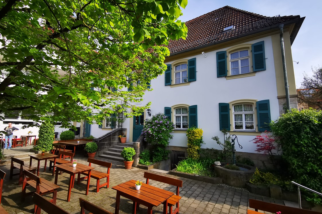 Wohnmobilstellplatz: Biergarten - Weltkulturerbe Bamberg & die romantische, fränkische Schweiz