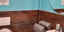 Reisemobilstellplatz - Frischwasserversorgung - Schweiz - Toilette 
Waschmaschine Tumbler gegen Bezahlung per - Rast in Bonsay