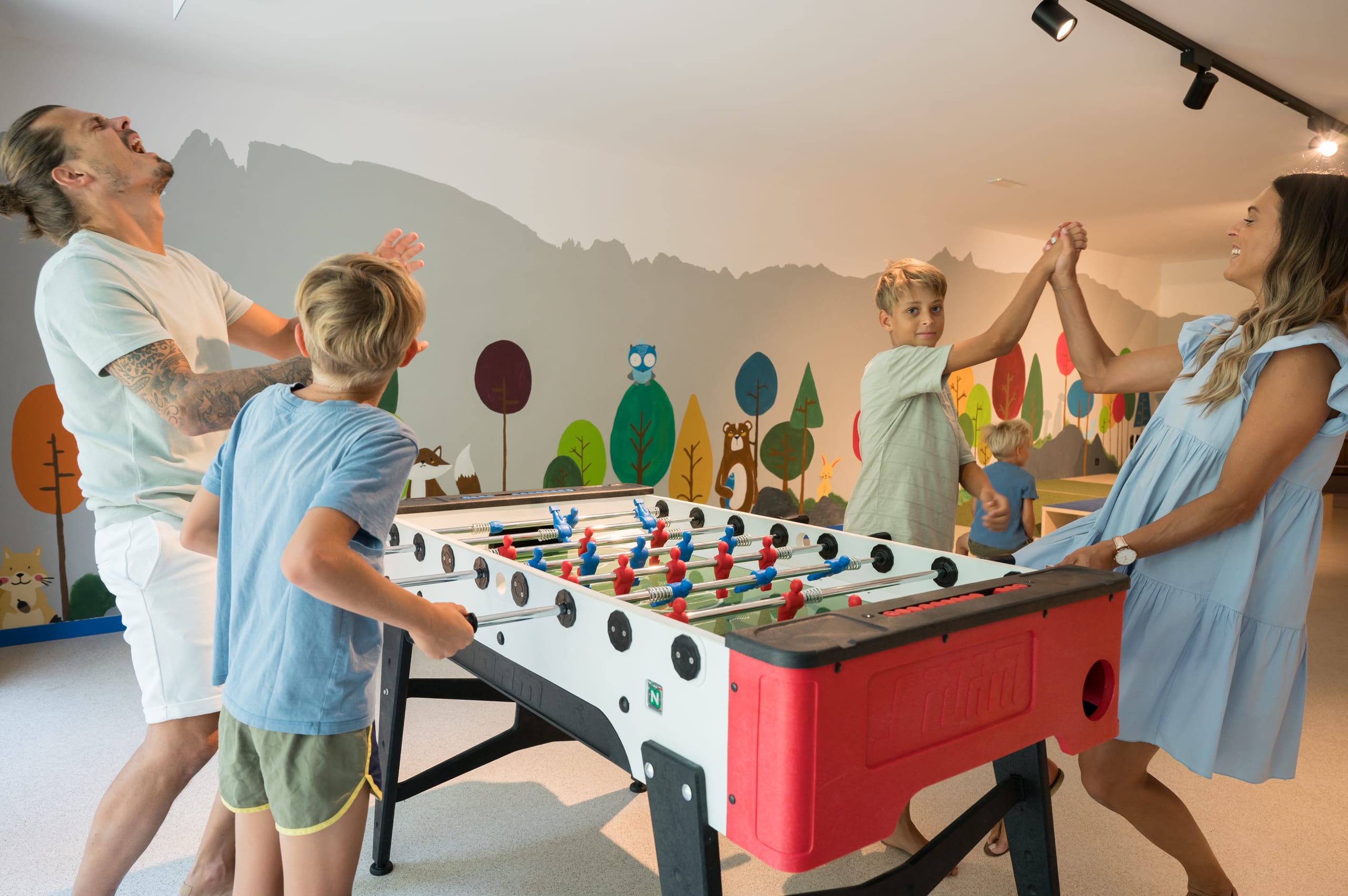 Reisemobilstellplatz: Spielraum - Tischfußball - SchartnerAlm Camping