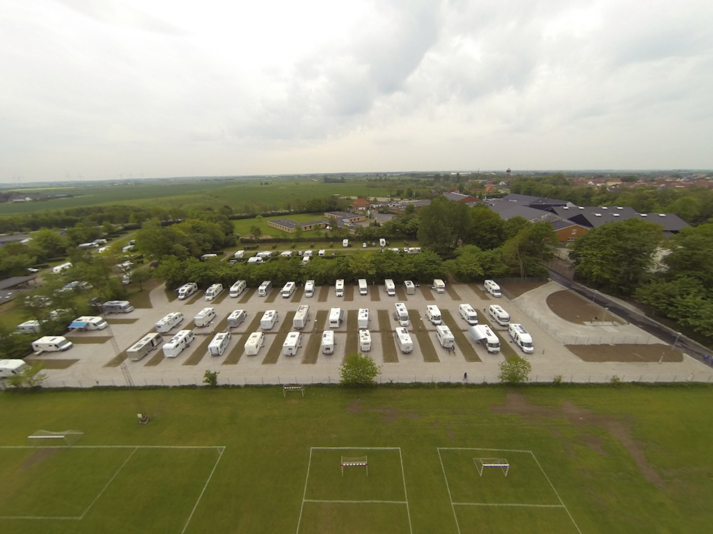 área camper - Weesby - Tønder Autocamperplads - Tønder Byferie