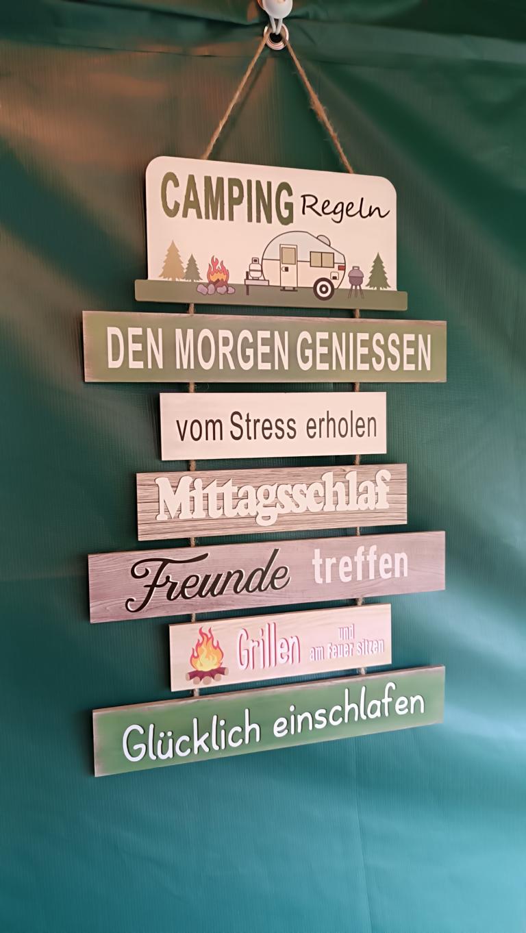 Wohnmobilstellplatz: Die Campingregeln :-) - Campingplatz Geringswalde Stell- u. Zeltplatzvermietung Andreas Wilhelm