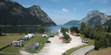 Reisemobilstellplatz - Umgebungsschwerpunkt: Fluss - Oberösterreich - Stellplatz Freizeitanlage Rindbach