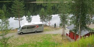 Reisemobilstellplatz - Wohnwagen erlaubt - Schweden - Ein sehr schöner und ruhiger Ort . - Zorbcenter