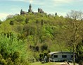 Wohnmobilstellplatz: mit dem Blick zum Schloss... - Camping-Park Braunfels