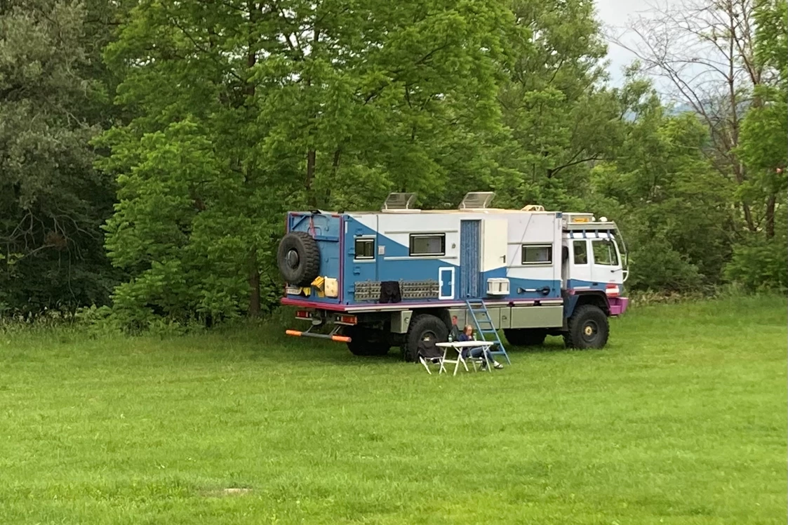 Wohnmobilstellplatz: Memo on Tour am Campingplatz im Motorikpark in Gamlitz.  - Stellplatz beim Badesee/Motorikpark Gamlitz