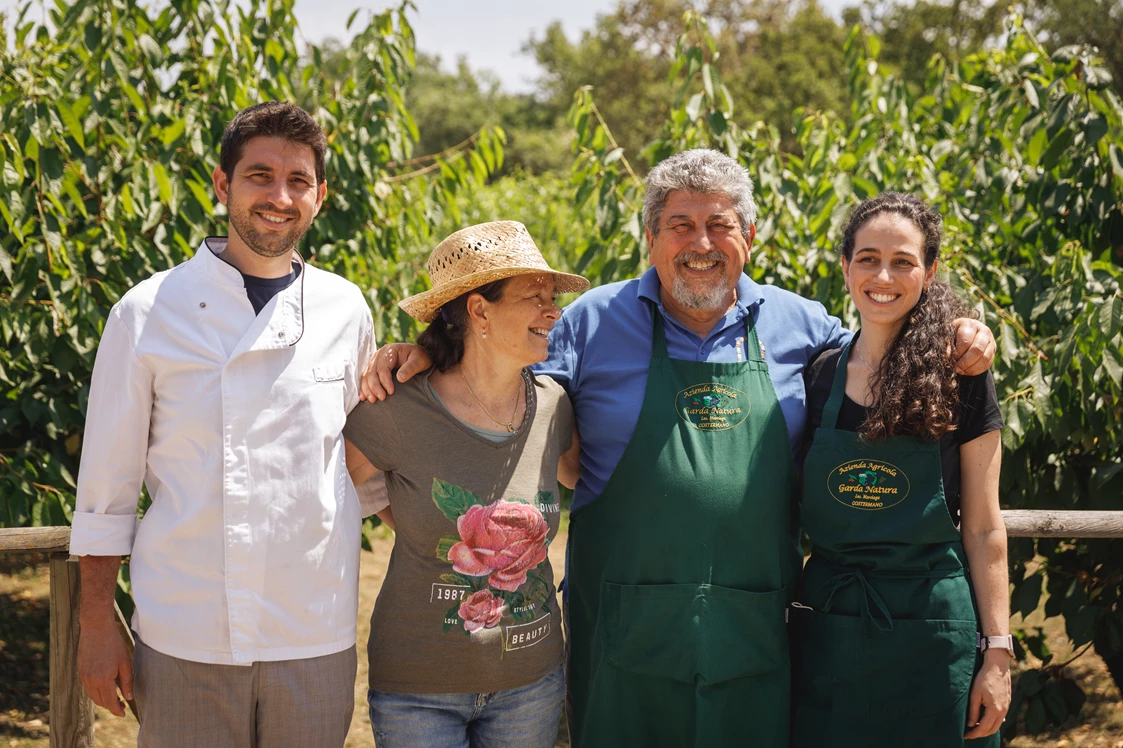 Wohnmobilstellplatz: La famiglia - Agriturismo Agricamping GARDA NATURA