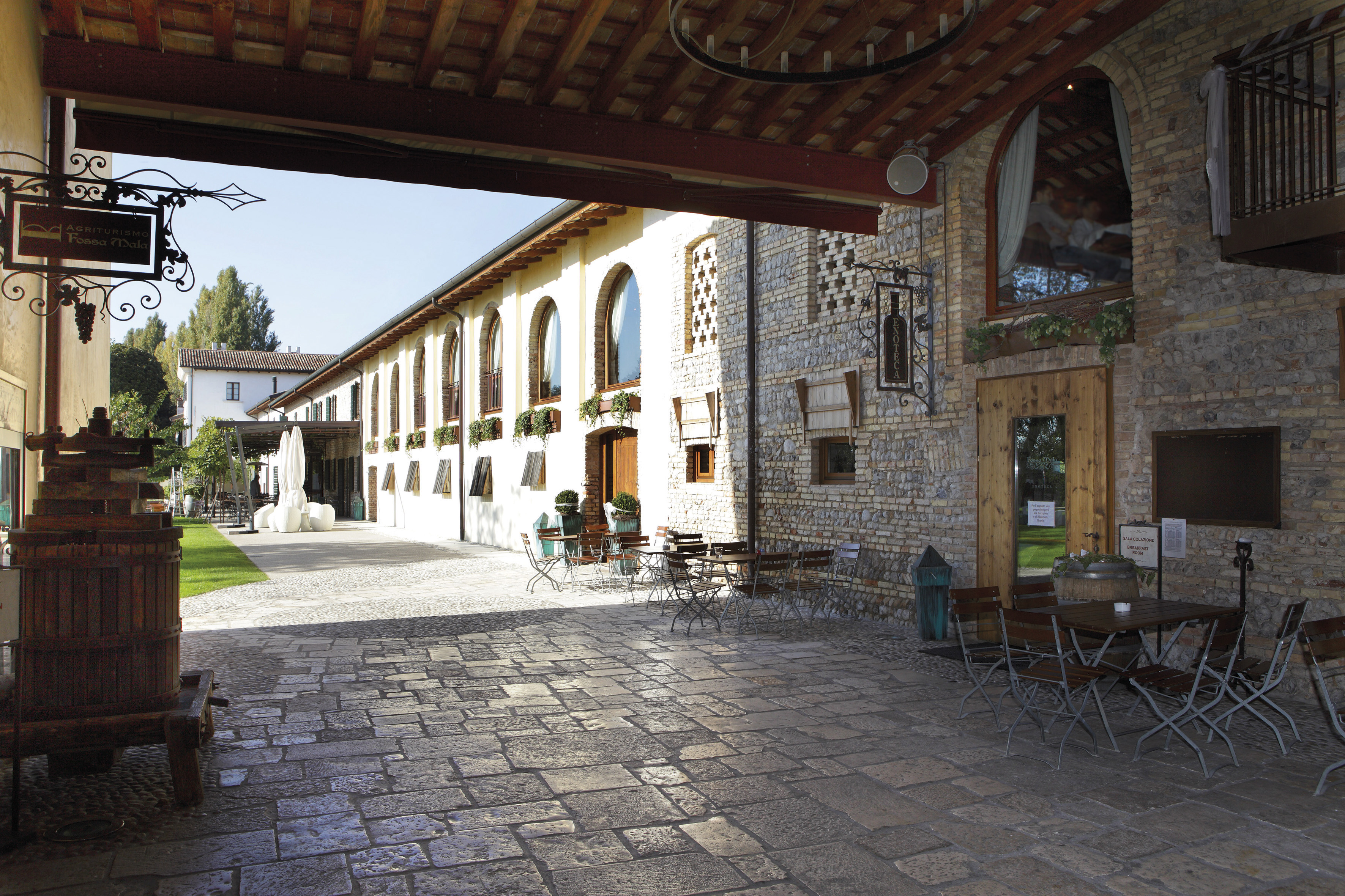 RV park - Friuli-Venezia Giulia - Eingang - Agriturismo Fossa Mala