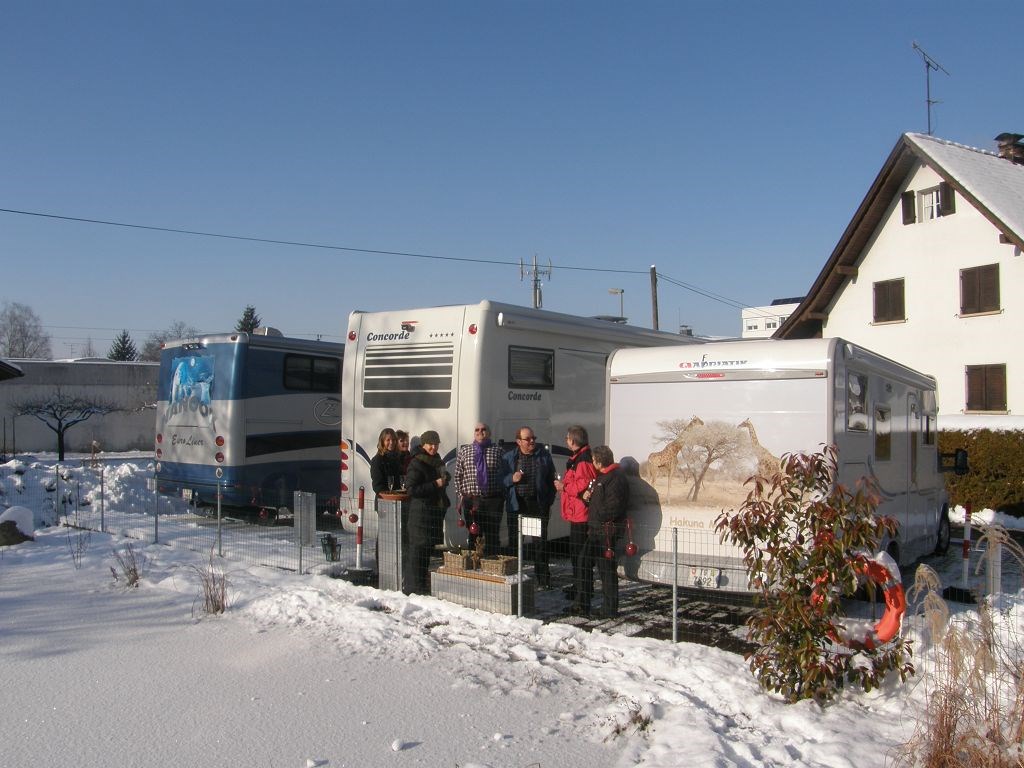 Wohnmobilstellplatz: Auch im Winter haben wir geöffnet. - MINI -Stellplatz in Dornbirn