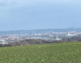 Wohnmobilstellplatz: Blick auf Dresden - Panoramablick: Radebeul-Dresden-Sächs.Schweiz