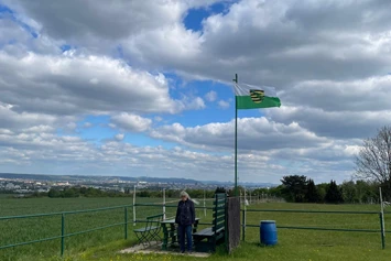 Wohnmobilstellplatz: Panoramablick: Radebeul-Dresden-Sächs.Schweiz