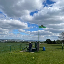 Wohnmobilstellplatz: Panoramablick: Radebeul-Dresden-Sächs.Schweiz