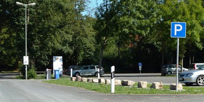 Motorhome parking space - Umgebungsschwerpunkt: Stadt - Stammbach - Wohnmobilstellplatz Weidenberg