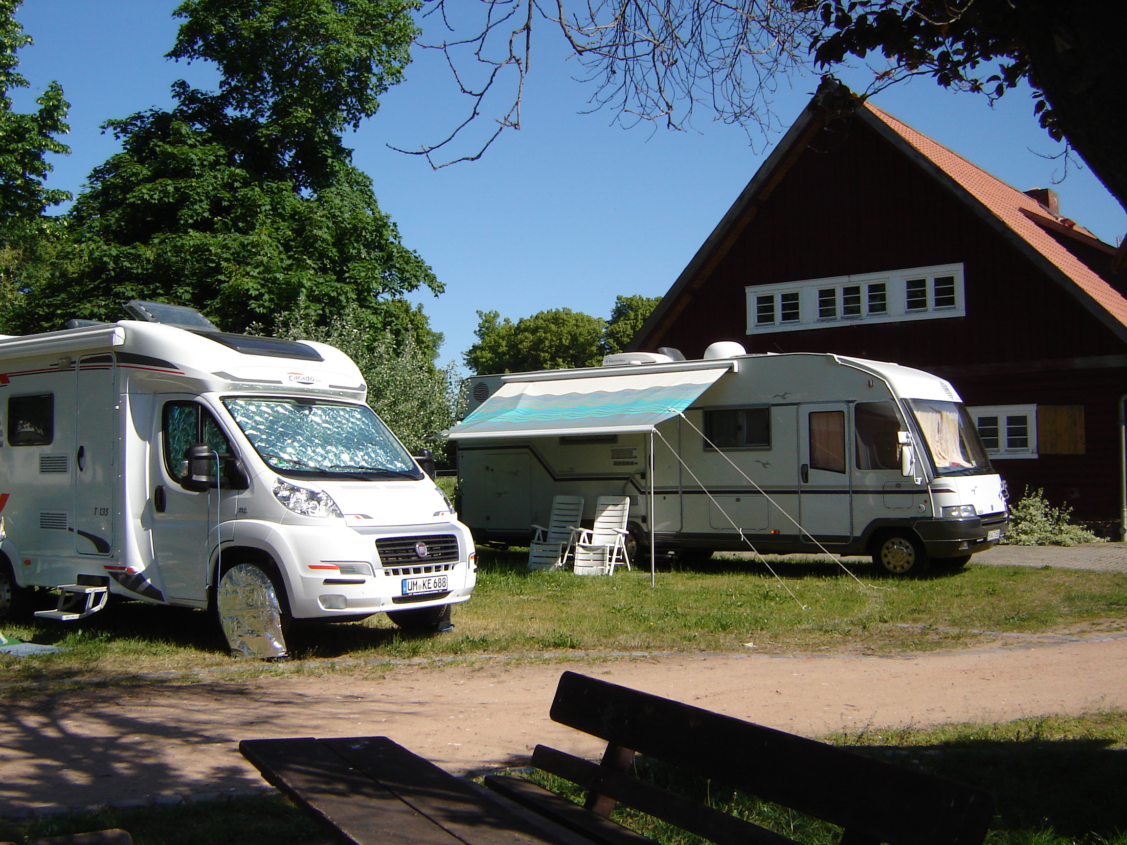 Reisemobilstellplatz - Stromanschluss - Bad Wilsnack - Caravan-Stellplatz Hansestadt Seehausen (Altmark)