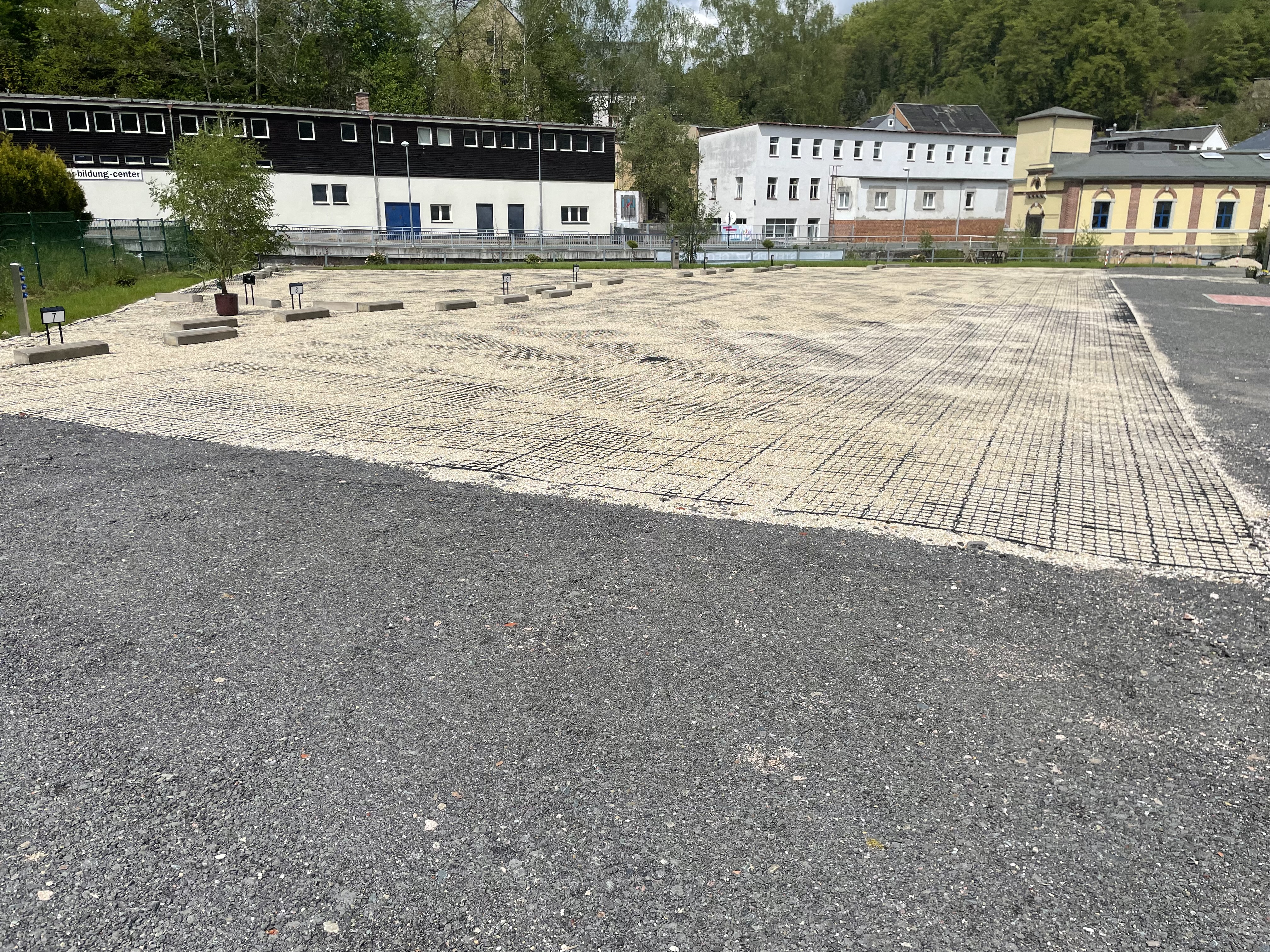 Area sosta per camper - Böhmisch Wiesenthal - Stellplatz Georgi Aue-Am Mulderadweg