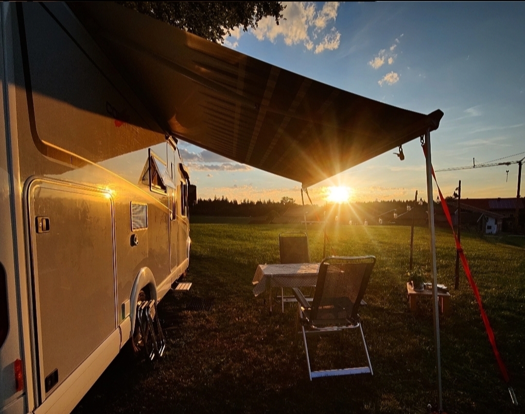 Wohnmobilstellplatz: Naturglück - Huber
