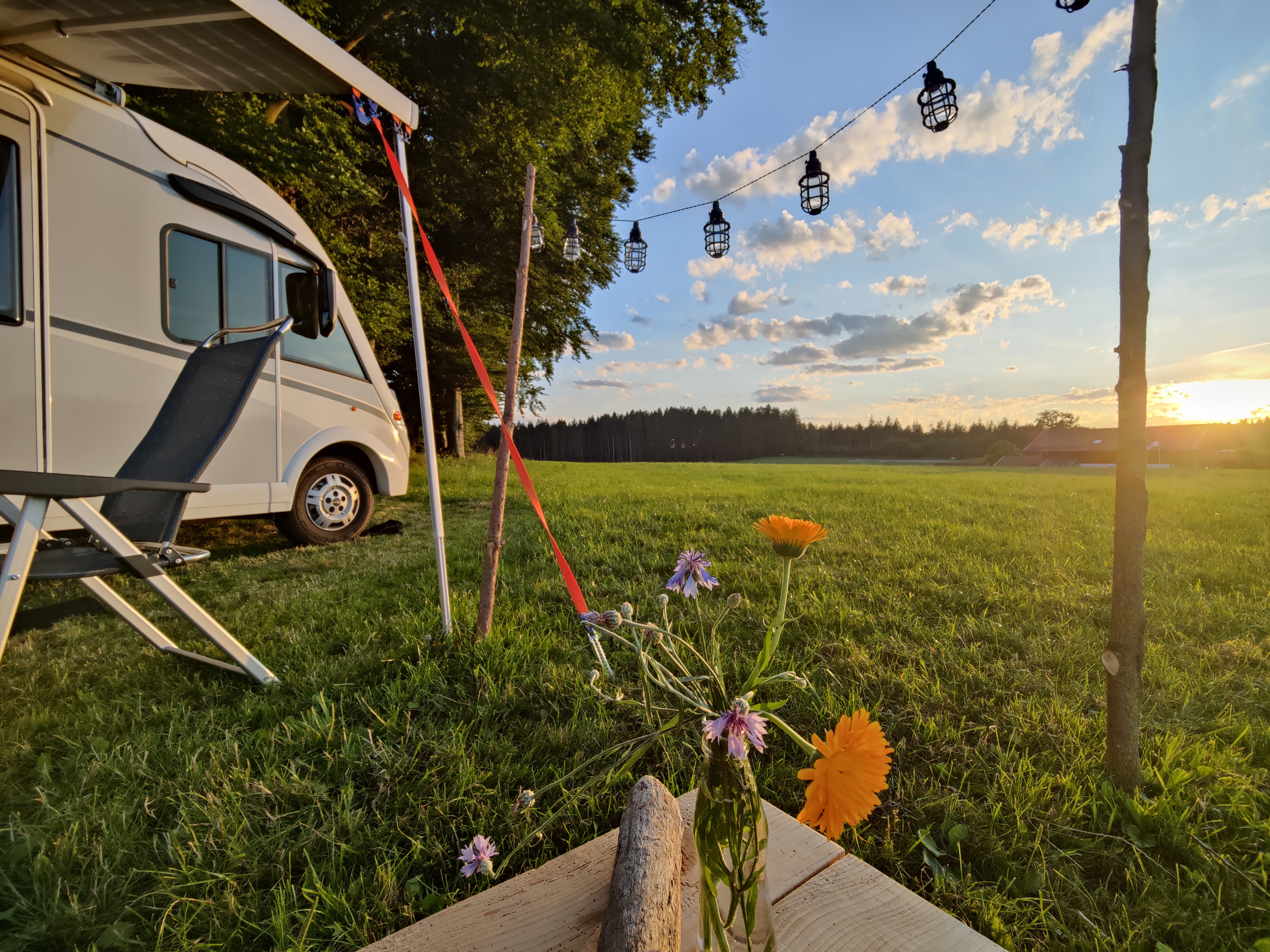 Wohnmobilstellplatz: Naturglück - Huber