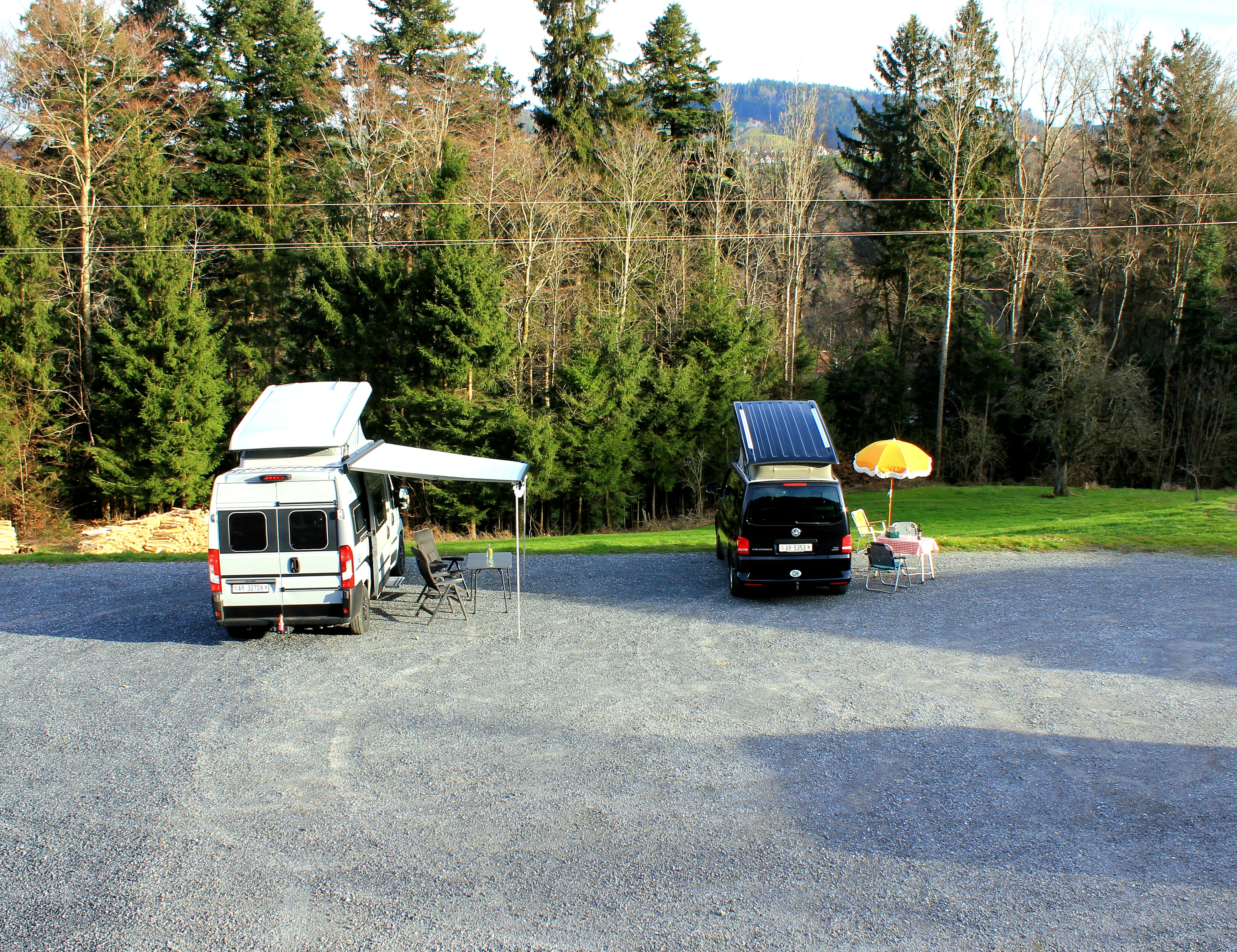 Wohnmobilstellplatz: Stellplatz "Restaurant Station"