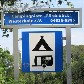 Wohnmobilstellplatz: Stellplatz Campingplatz  "Fördeblick" Westerholz e.V.