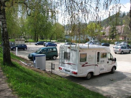 Wohnmobilstellplatz: Parkplatz Wöhrd