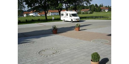 Motorhome parking space - PLZ 82433 (Deutschland) - Homepage http://www.rosshaupten.de - Wohnmobilstellplatz in Roßhaupten