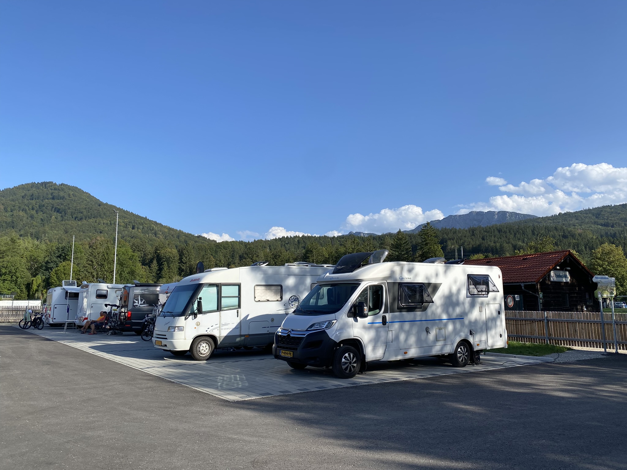 Wohnmobilstellplatz: Wohnmobilstellplatz am Sportzentrum