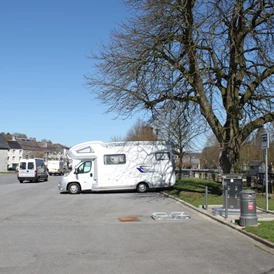 Wohnmobilstellplatz: Aire de motorhomes de Nismes