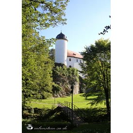 Wohnmobilstellplatz: Burg Rabenstein 300m vom Campinplatz - Campingplatz Oberrabenstein