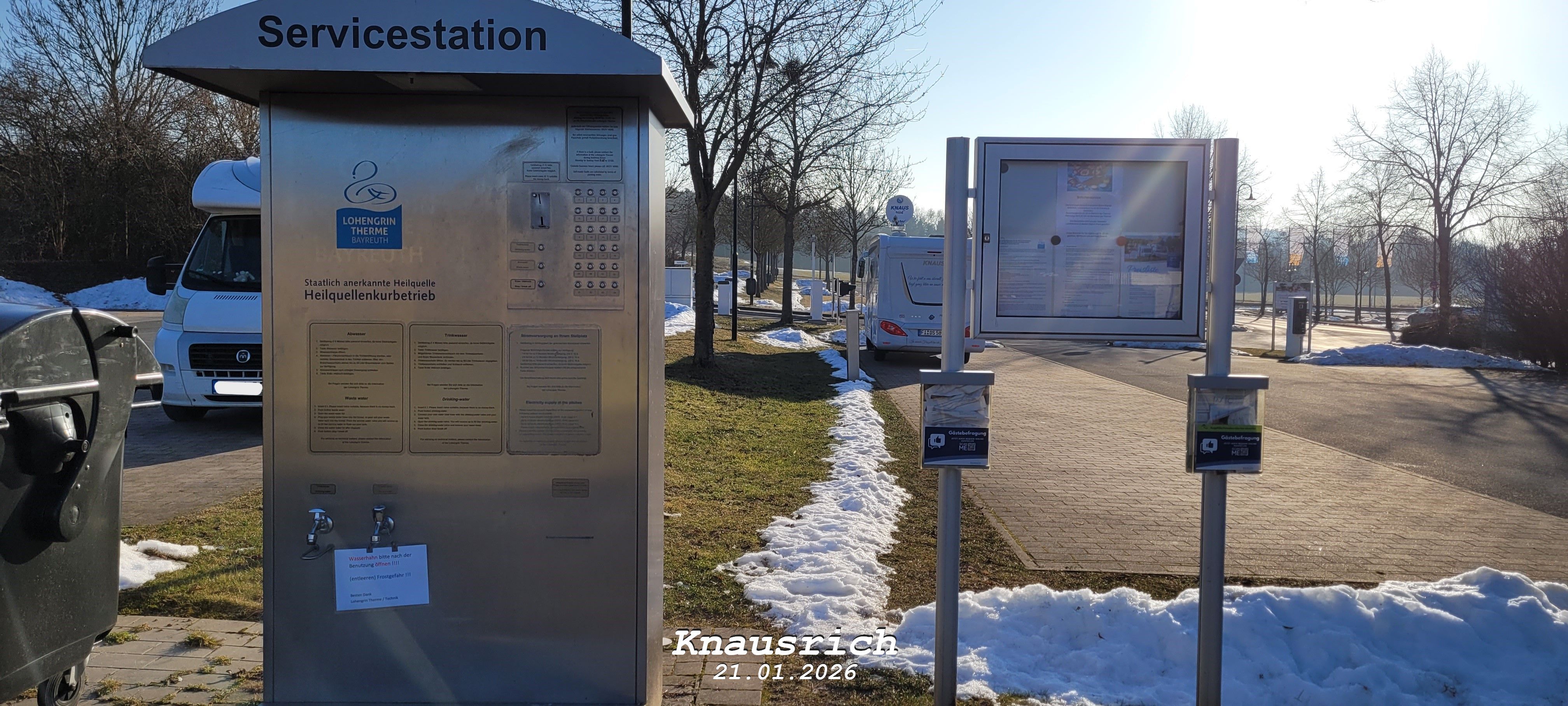 Wohnmobilstellplatz: Reisemobilstellplatz Lohengrin Therme