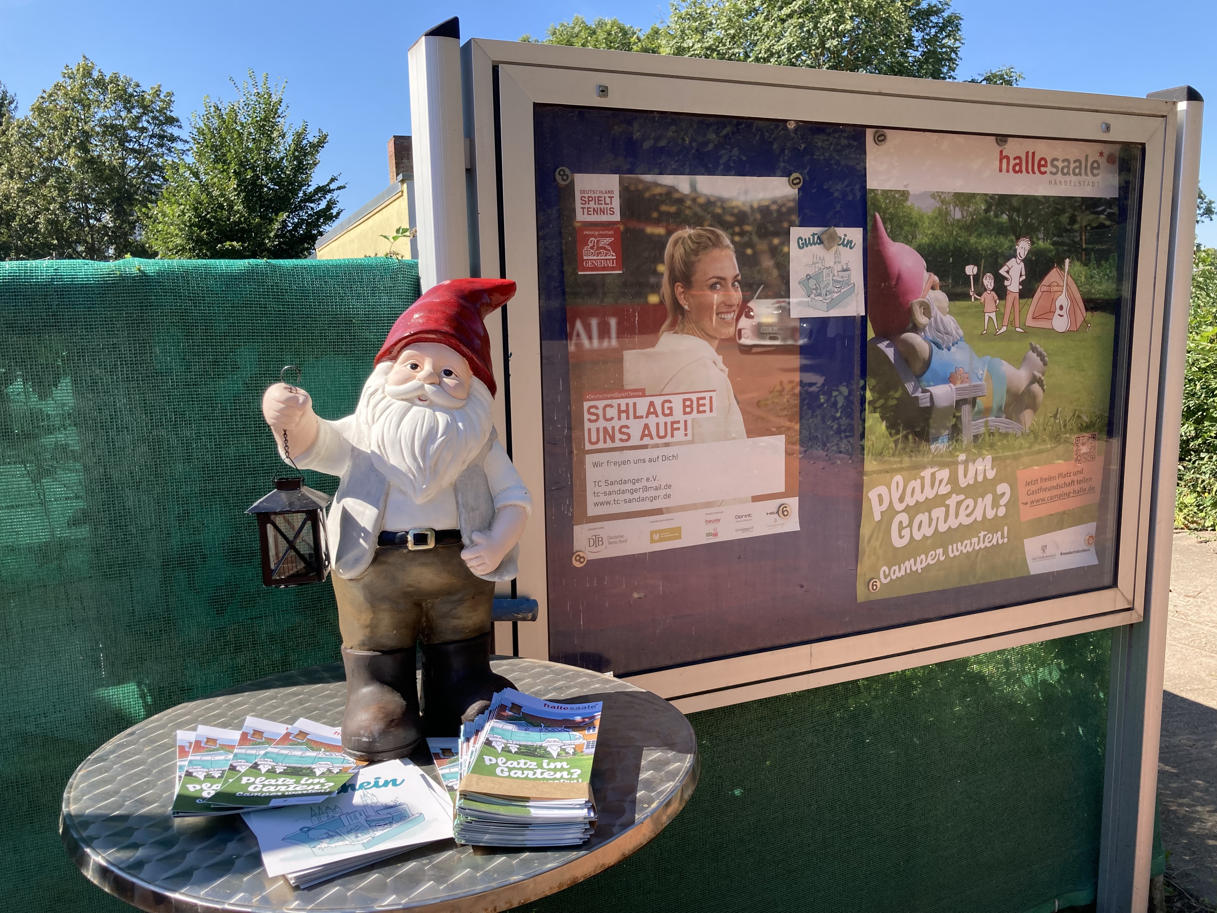 Reisemobilstellplatz - Mücheln (Geiseltal) - Bild: Stadtmarketing Halle (Saale) GmbH - Tennisclub Sandanger e.V.