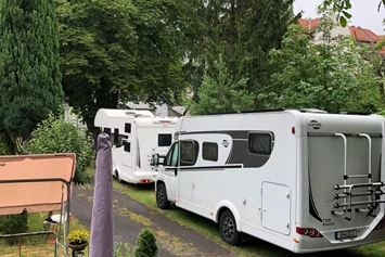 Wohnmobilstellplatz: Es ist immer Gartenanteil nutzbar. - Pankow Niederschönhausen 