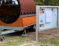 Wohnmobilstellplatz: unsere Sauna - Wohnmobil oder Wohnwagen Stellplatz auf Rügen bei Dranske Kap Arkona nur 200 m bis zur Ostsee