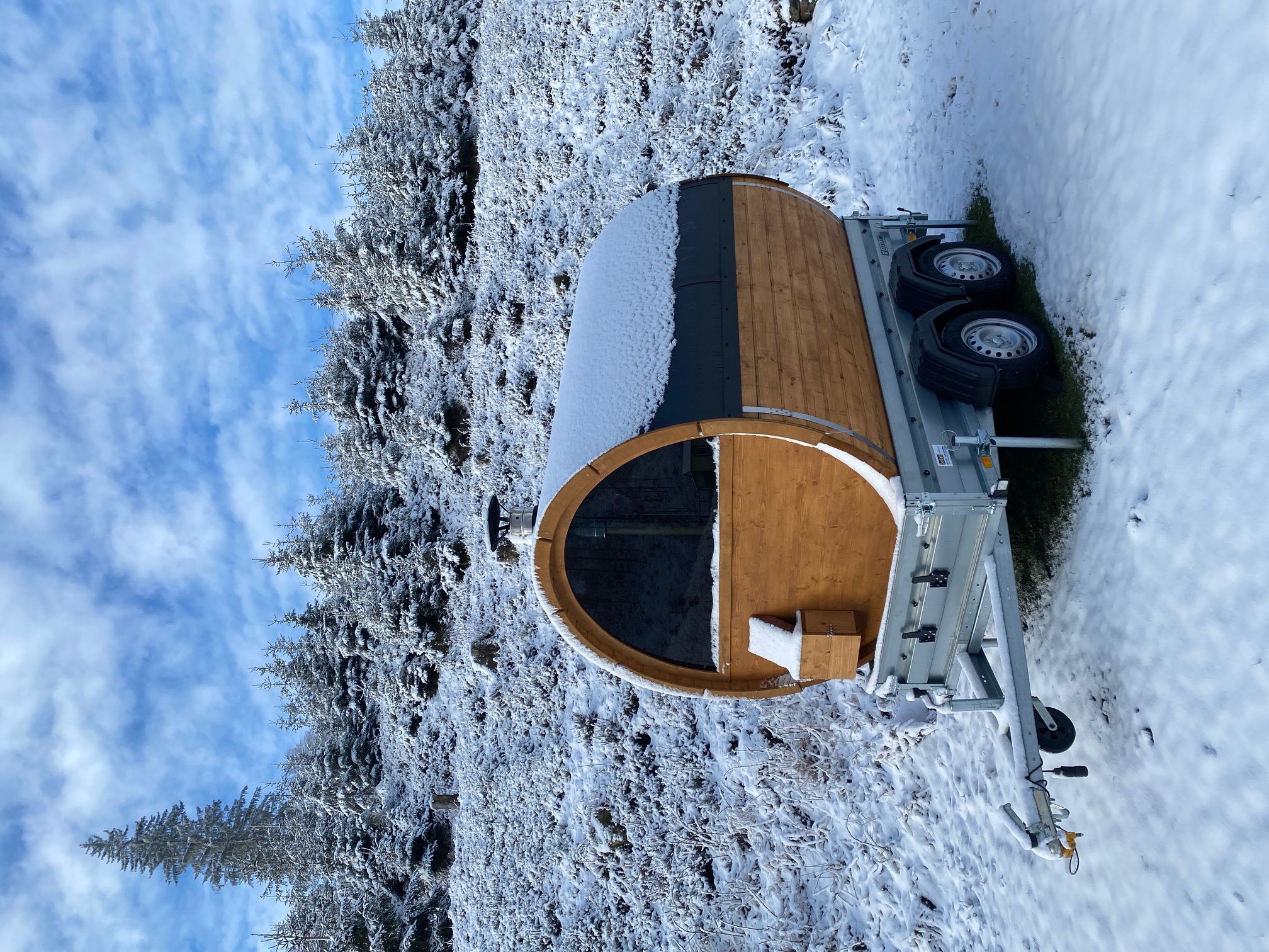 área camper - Bad Rodach - Fasssauna - Feriendorf Ebermannsmühle