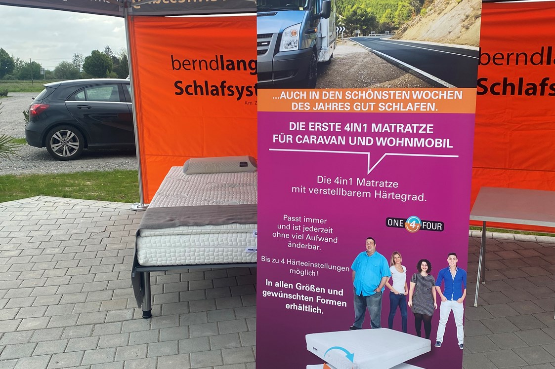 Wohnmobilstellplatz: Wir bieten auch Matratzen in jeder Form für euer Wohnmobil an - Wohnmobilpark Kenzingen 
