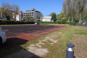 Wohnmobilstellplatz: Wohnmobil-Stellplatz am Bildungshaus St. Bernhard in Rastatt