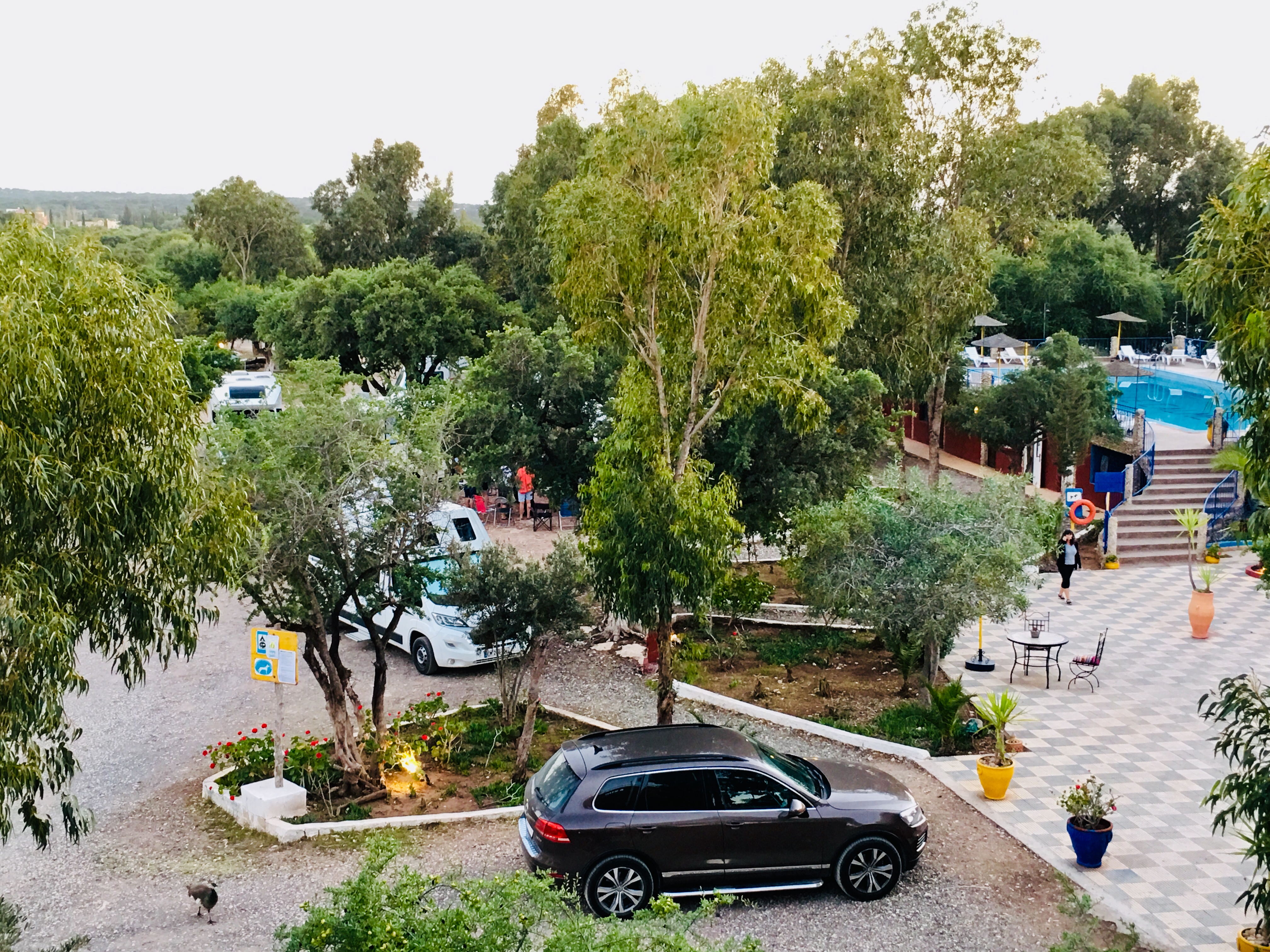 área camper - Marruecos - Campingplatz Le Calme