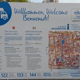Wohnmobilstellplatz: Informationen - Stellplatz in Klagenfurt