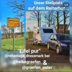 Wohnmobilstellplatz: Gäste aus Mecklenburg Vorpommern mit Ihrem neuen Wohnwagen - Eifel pur