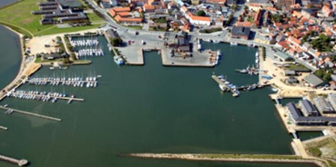 Reisemobilstellplatz - Duschen - Limfjord - Stellplatz am Morso Yacht Club & Marina