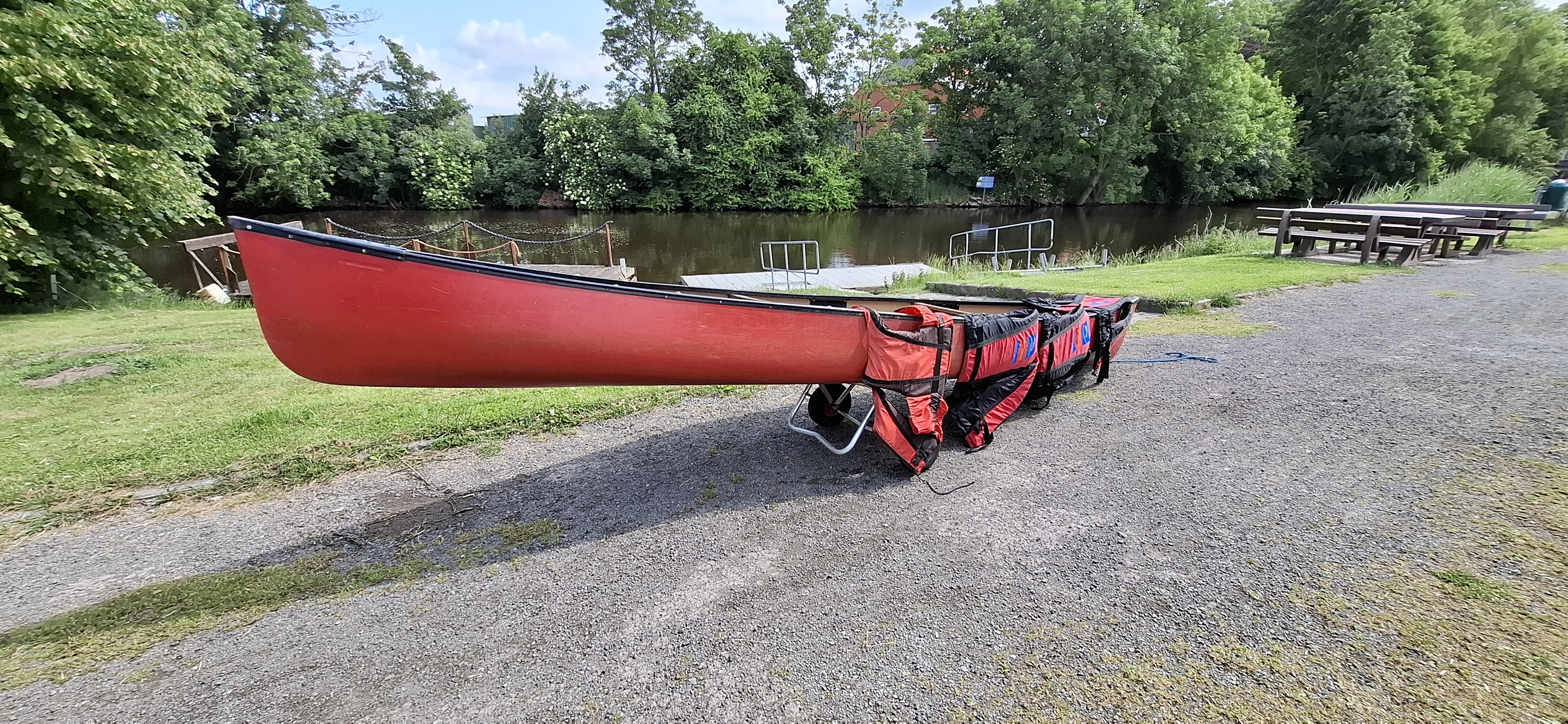 Reisemobilstellplatz: Kanu vom Verleih - Paddel und Pedal Rorichum