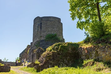 Wohnmobilstellplatz: Stellplatz bei der Burg Windeck