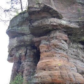 Wohnmobilstellplatz: Ruppertsstein, alte Vorburg - Stellplatz am Weiher Lemberg