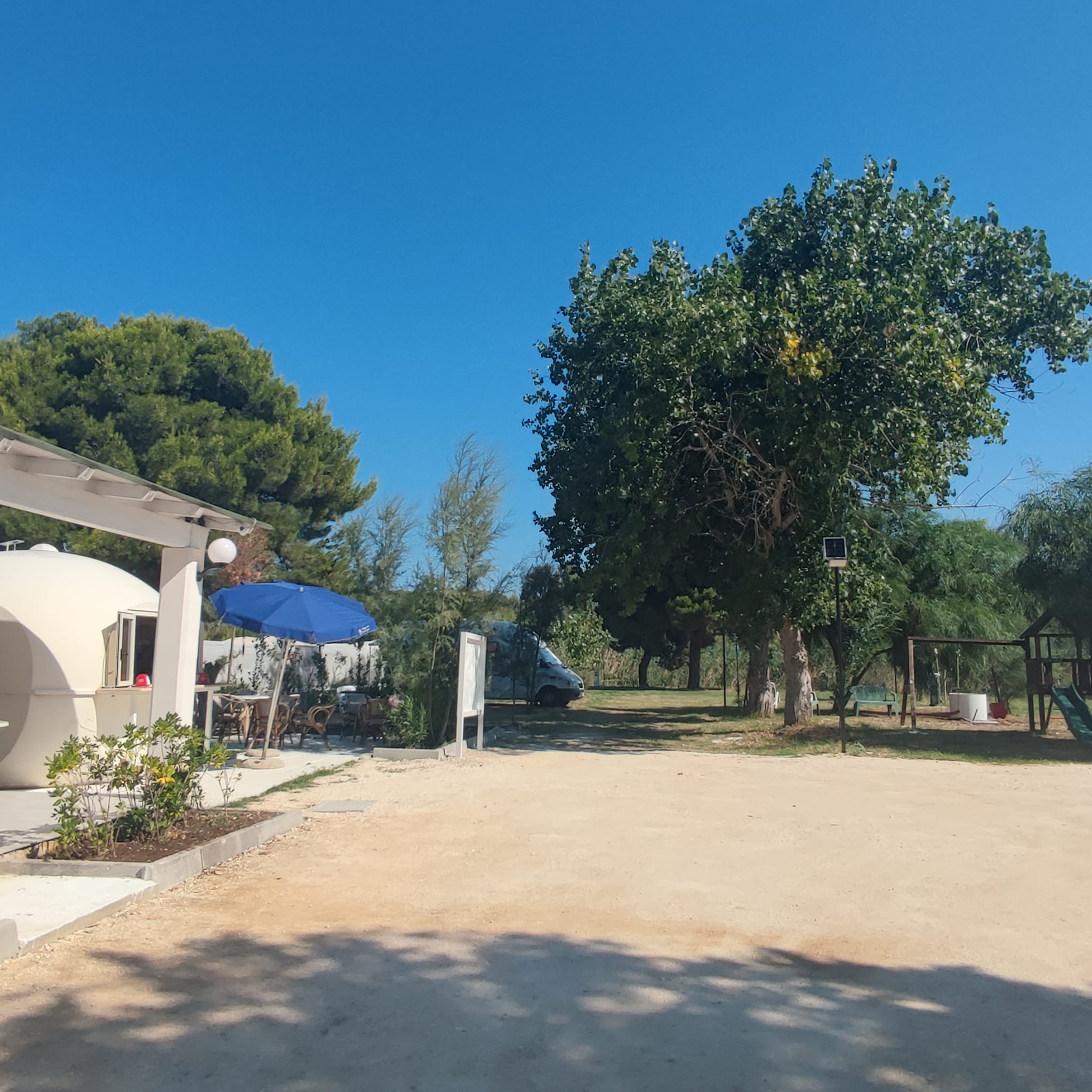 Reisemobilstellplatz - Art des Stellplatz: im Campingplatz - Vieste Gargano - reception, bar  - PARKEN ZOE