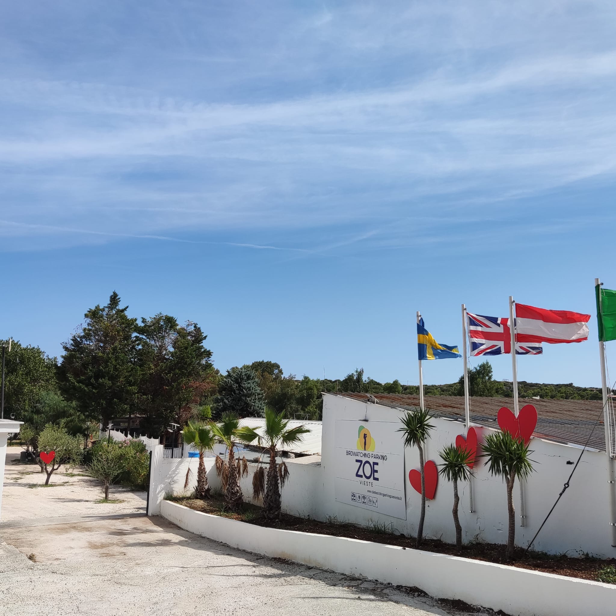 Place de parking pour camping-car - Umgebungsschwerpunkt: Meer - Italie - Parking Zoe Entrance - PARKING ZOE