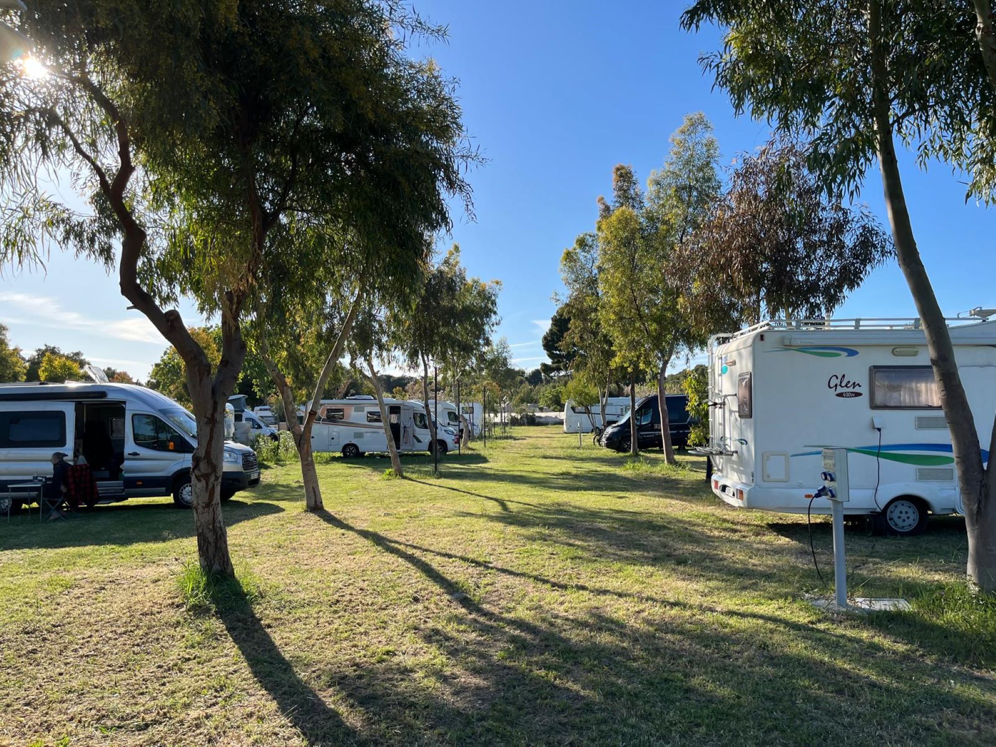 Wohnmobilstellplatz: area sosta camper - PARKING ZOE